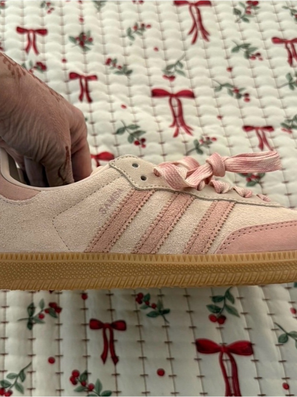 Adidas Originals Samba OG Women’s Sneakers in Pink - Picture 4 of 11